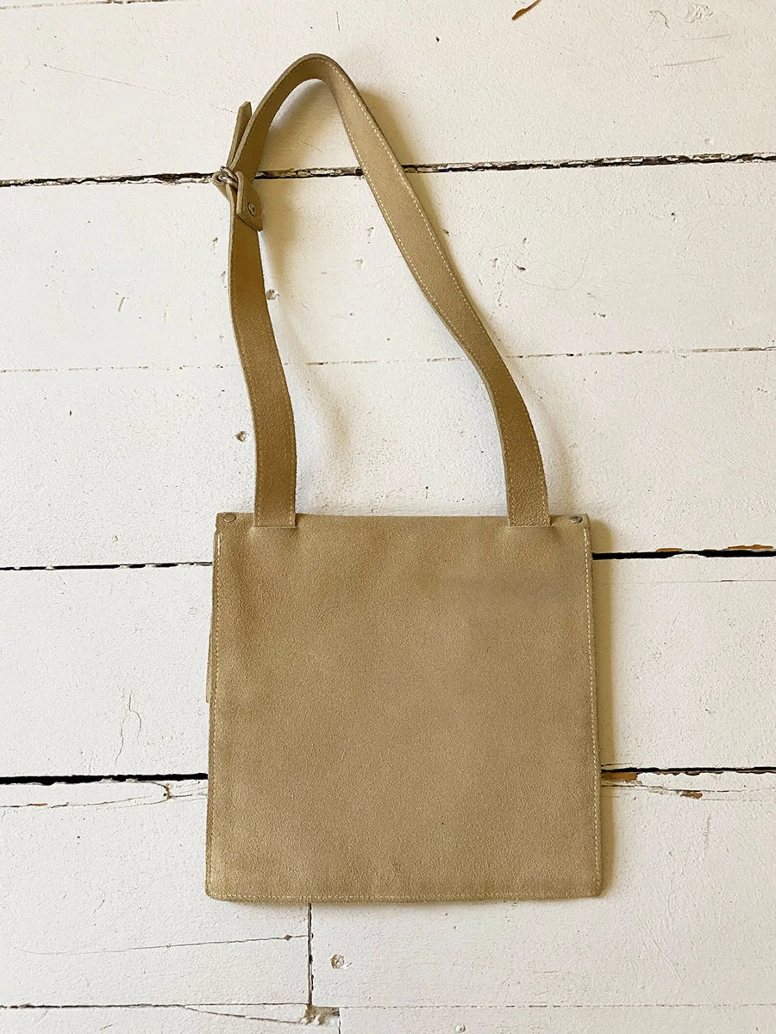 1970's Studded Suede Bag