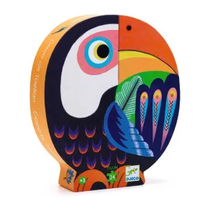 24 PC Silhouette Coco The Toucan