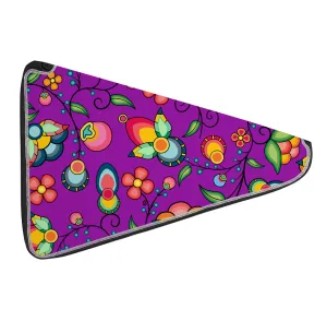 27 Inch Fan Case - Floral Bounty Purple