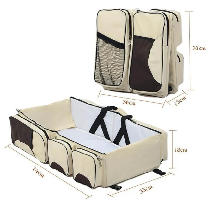 3 in 1 Multi Purpose Diaper Bag