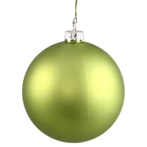 3" Lime Matte Ball UV Drilled 12/Bag