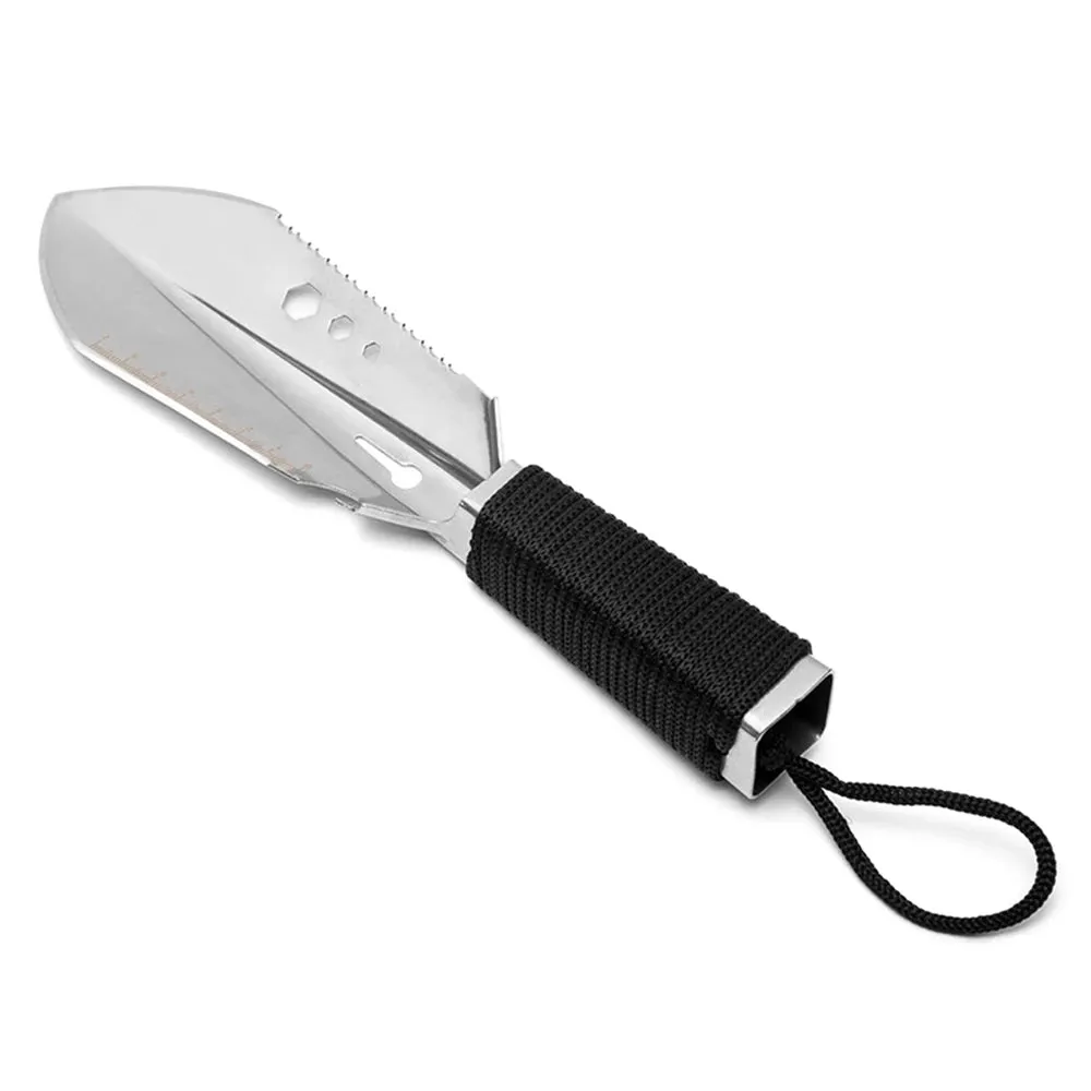 8 in 1 Multi-Tool Camping Shovel Outdoor Portable Hand Shovel with Storage Pouch for Hiking Backpacking Gardening