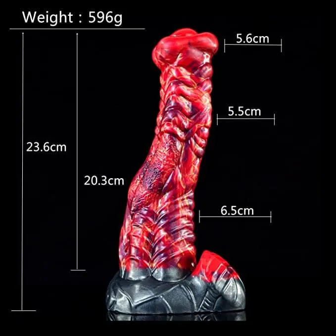 9 inch Realistic Thick Dragon Dildo Long Dog