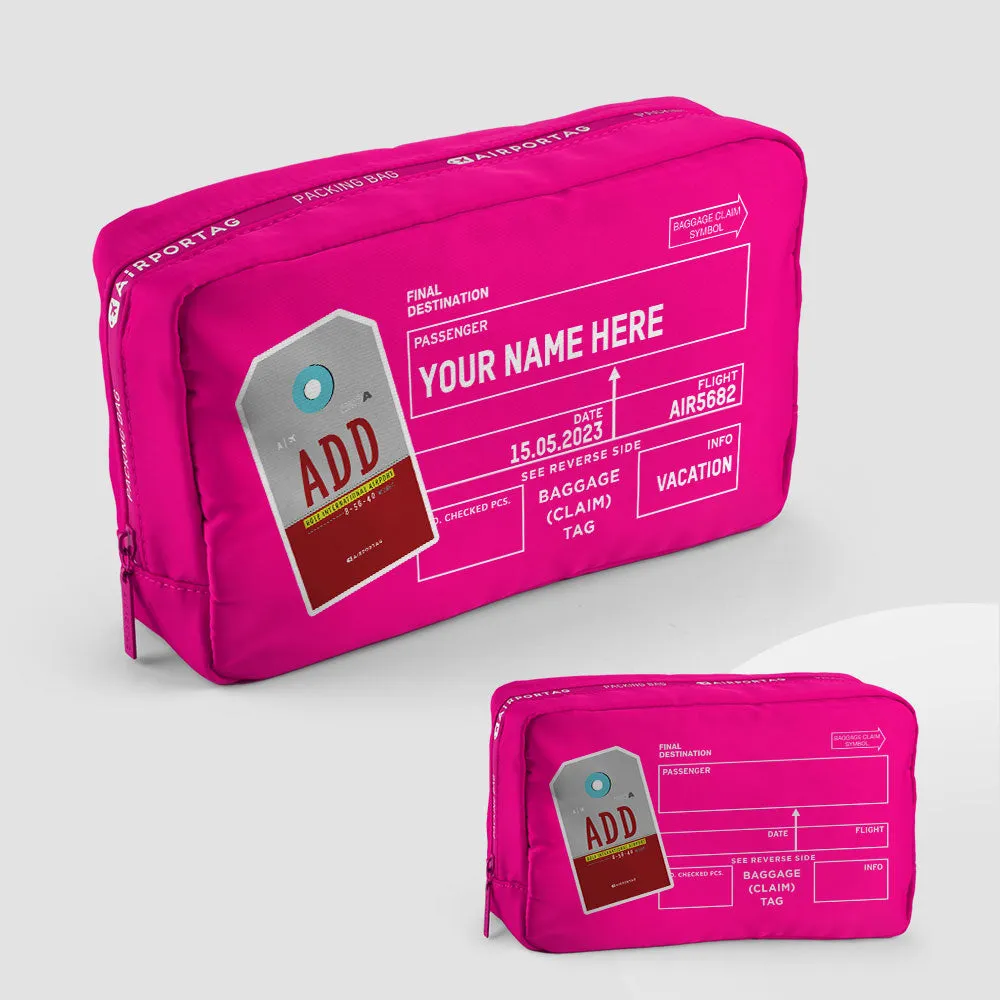 ADD - Packing Bag