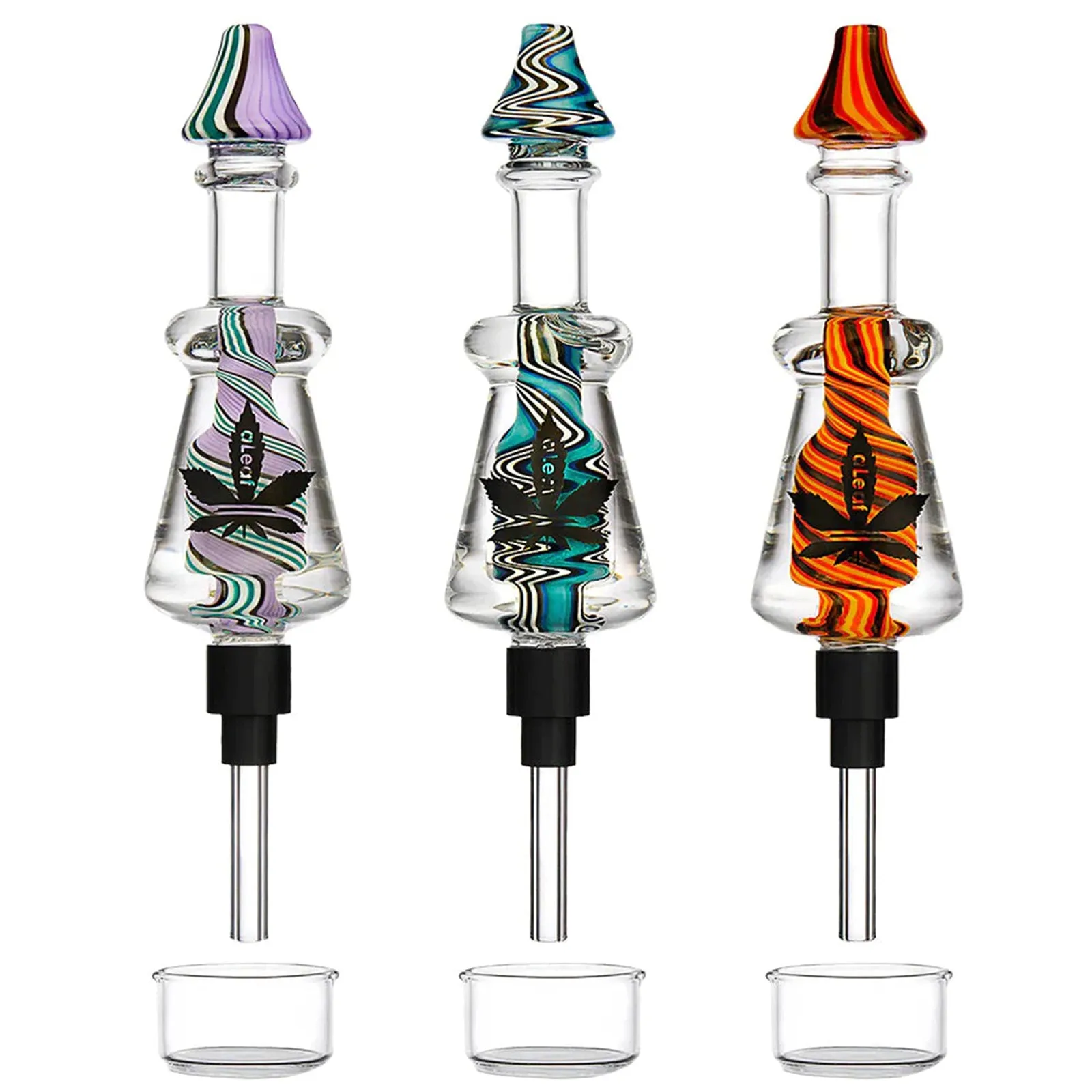Aleaf Glycerin Nectar Collector Travel Kit with Dish
