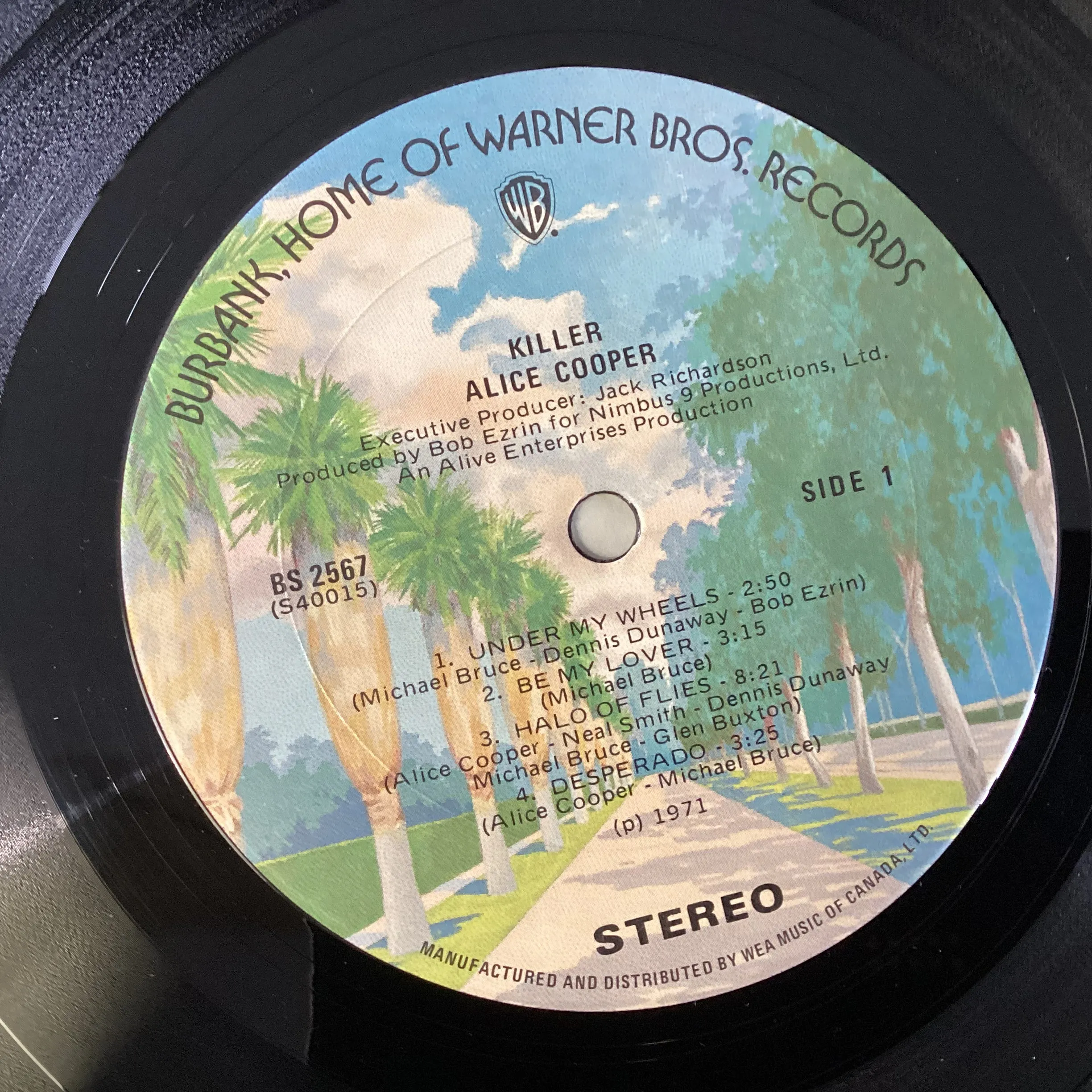 ALICE COOPER = KILLER (CDN 70S REISSUE) (USED)