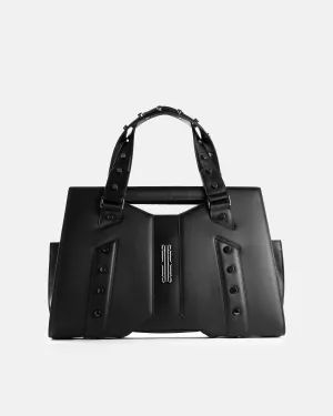 ALLHOLDING VAULTED BAG STUDDED