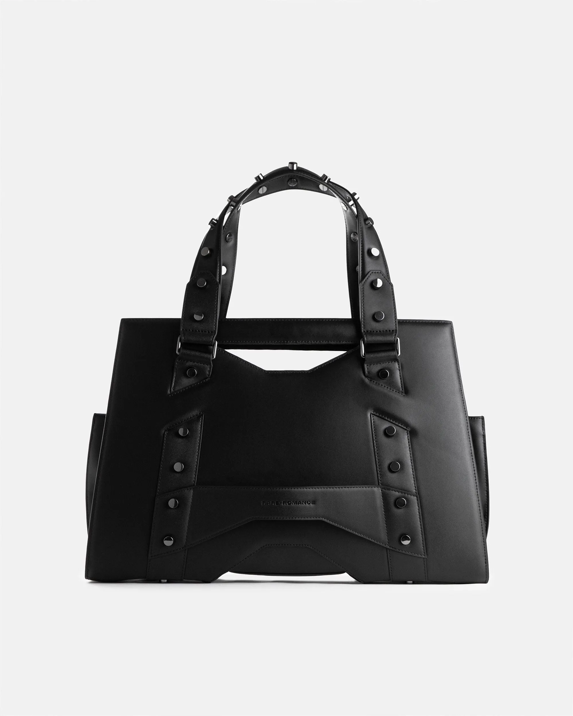 ALLHOLDING VAULTED BAG STUDDED