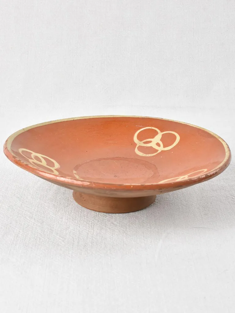 Antique French omelette turning dish 10¼"