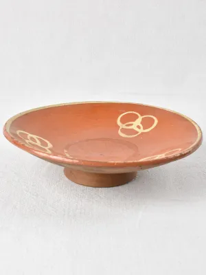 Antique French omelette turning dish 10¼"