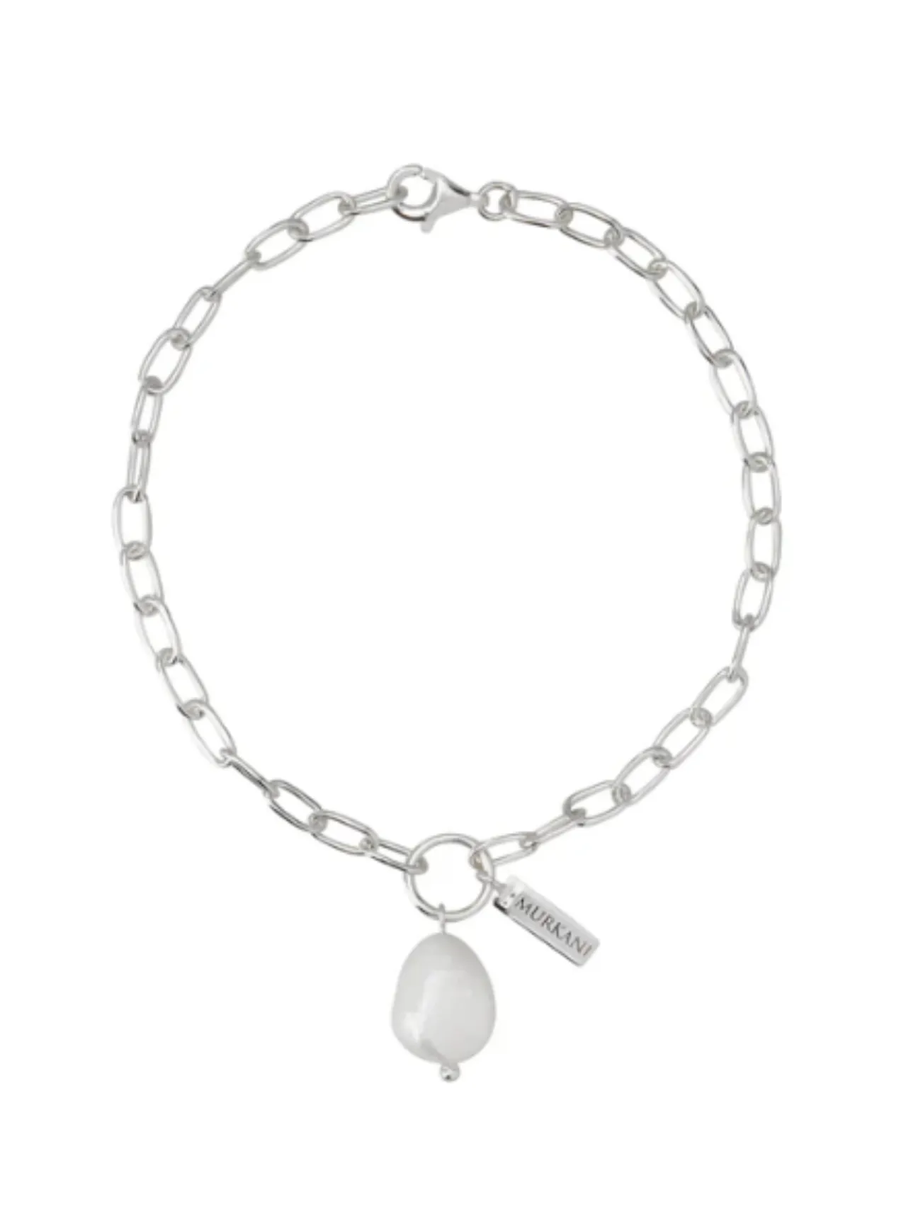 Aphrodite Goddess Pearl Drop Bracelet