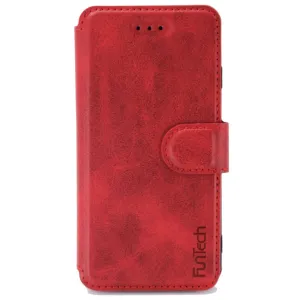 Apple iPhone 7/8 SE2020 Leather Wallet Case Red