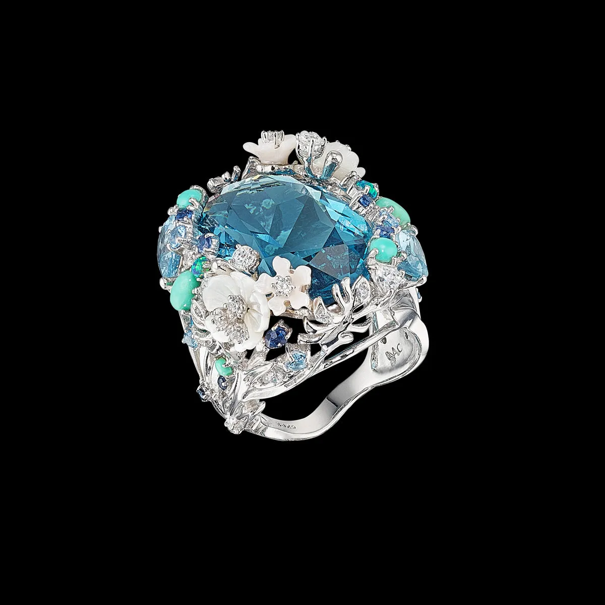 Aqua Paradise Ring