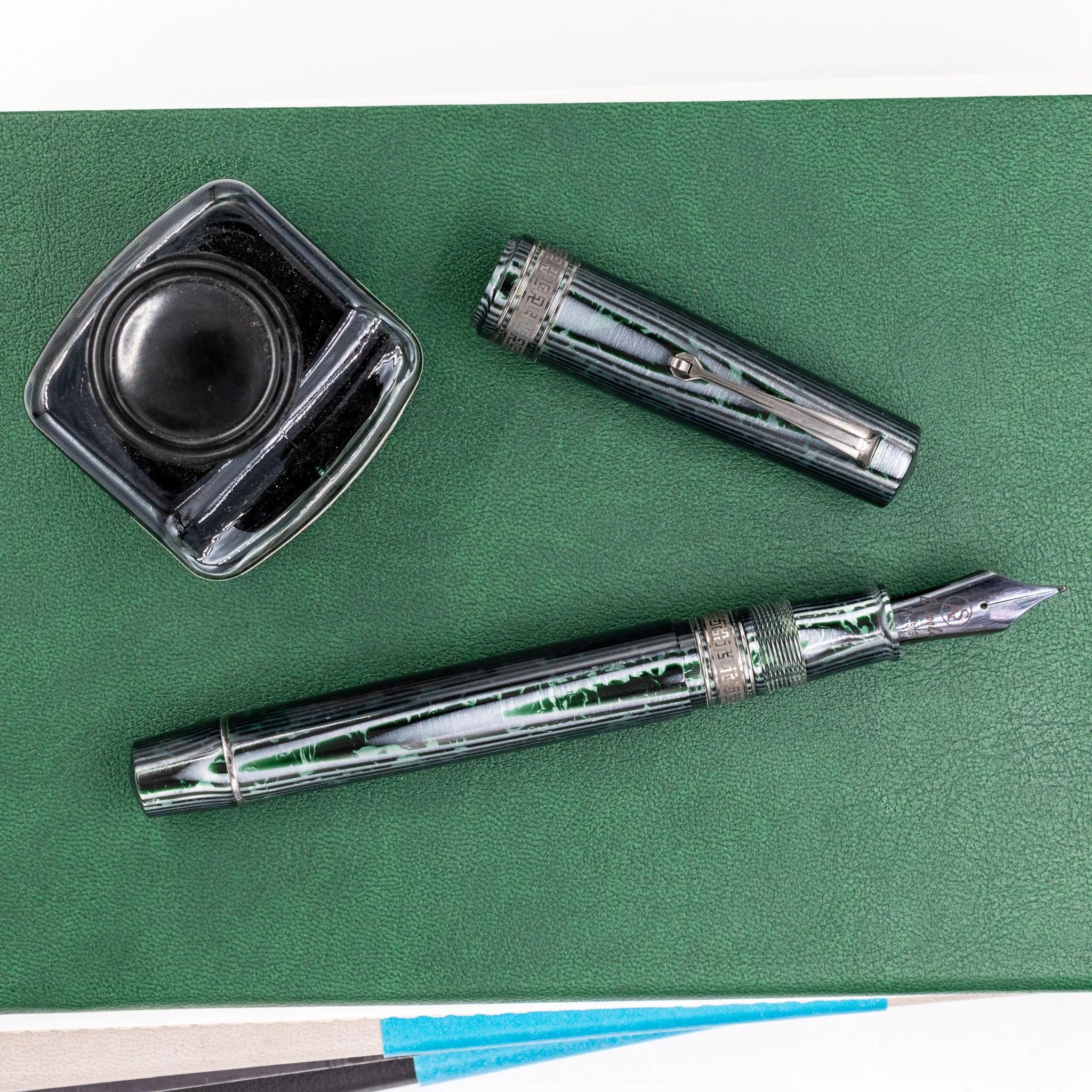 ASC Bologna Extra Arco Verde China Bespoke Fountain Pen
