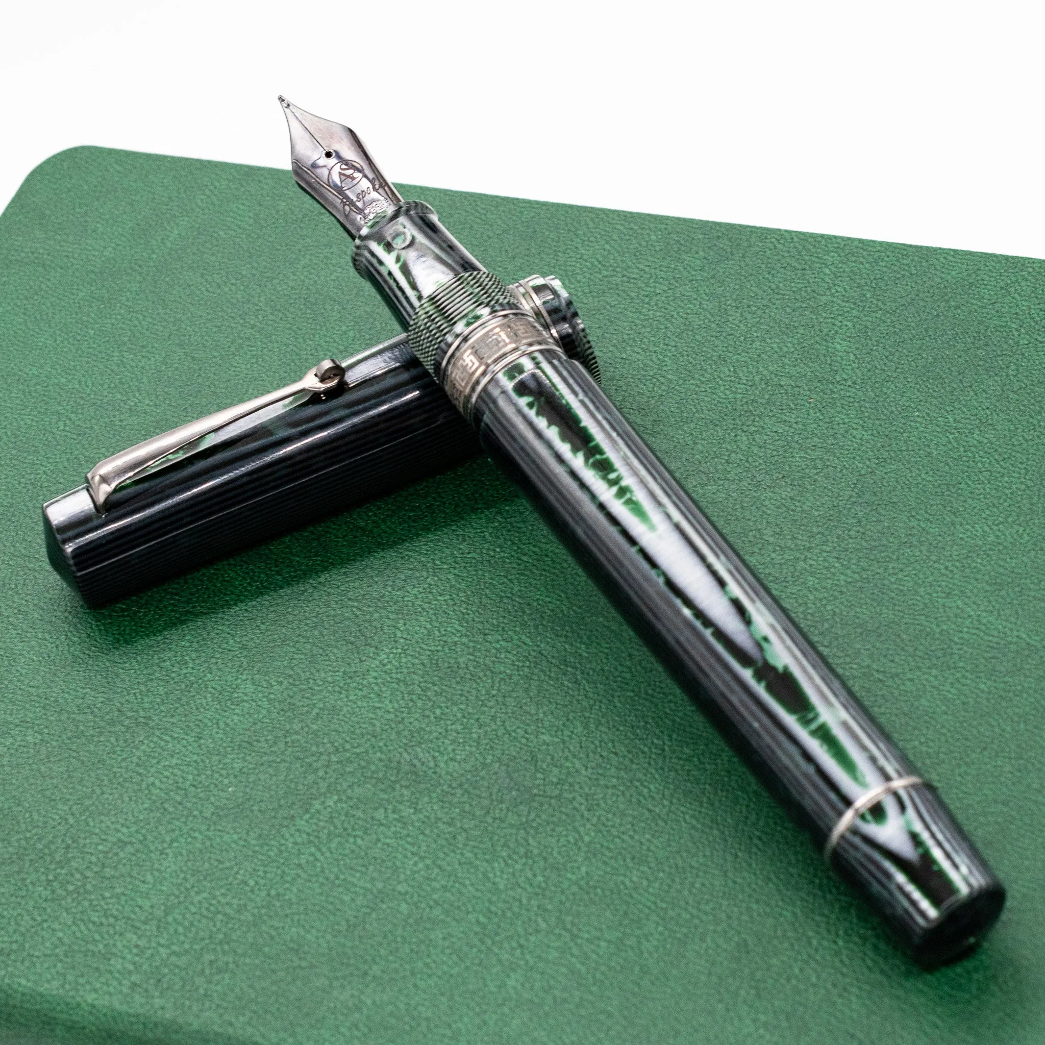 ASC Bologna Extra Arco Verde China Bespoke Fountain Pen