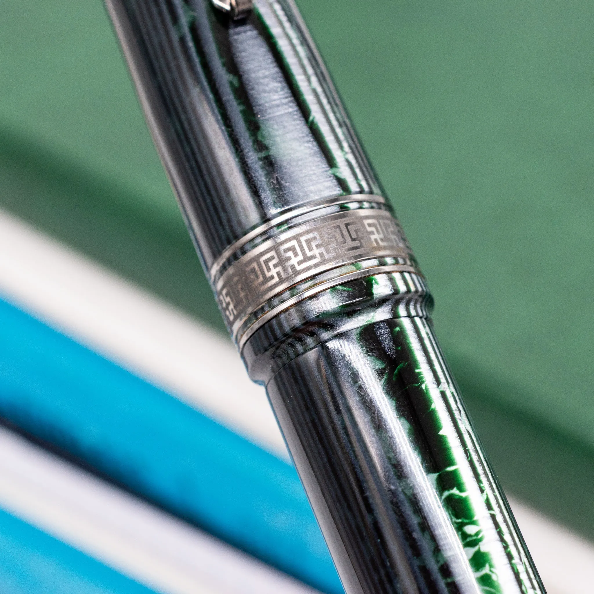 ASC Bologna Extra Arco Verde China Bespoke Fountain Pen