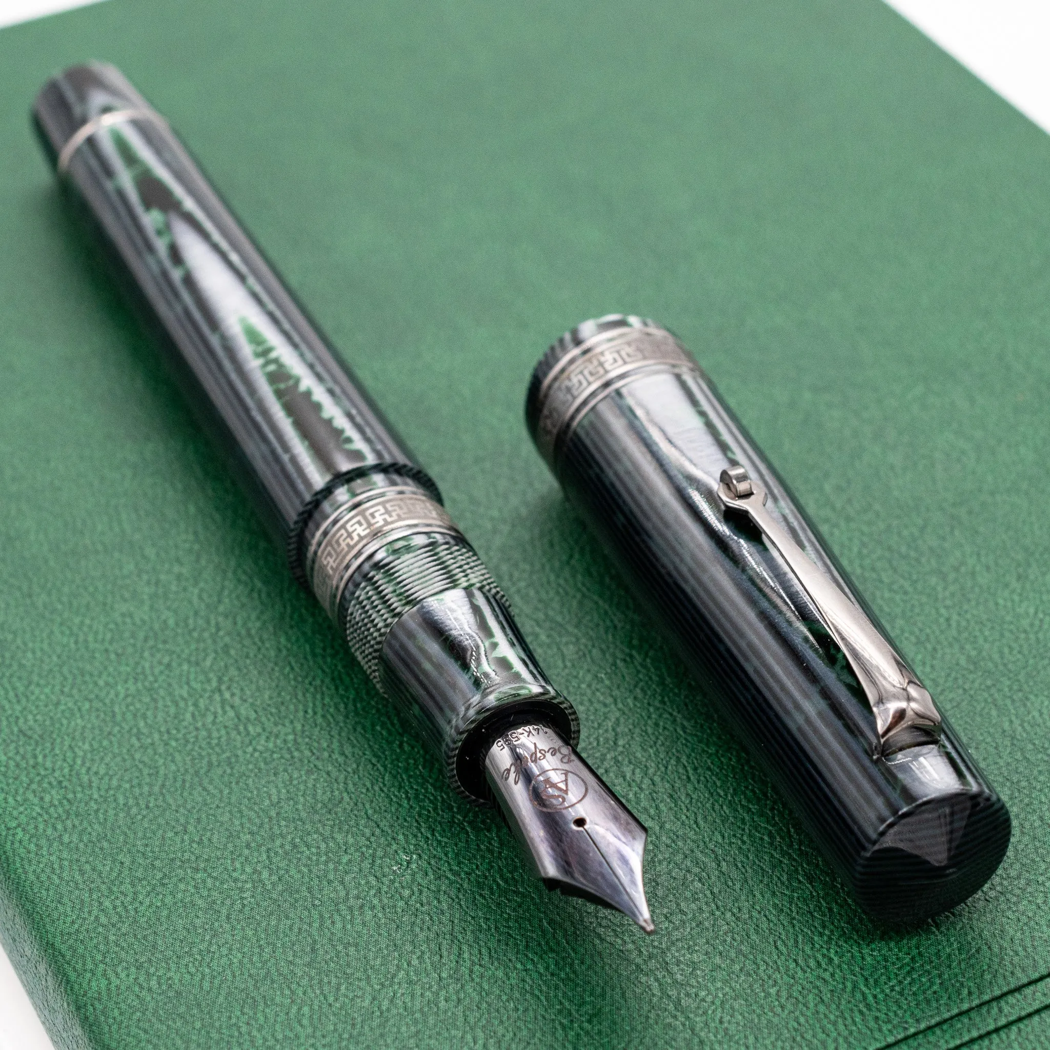 ASC Bologna Extra Arco Verde China Bespoke Fountain Pen