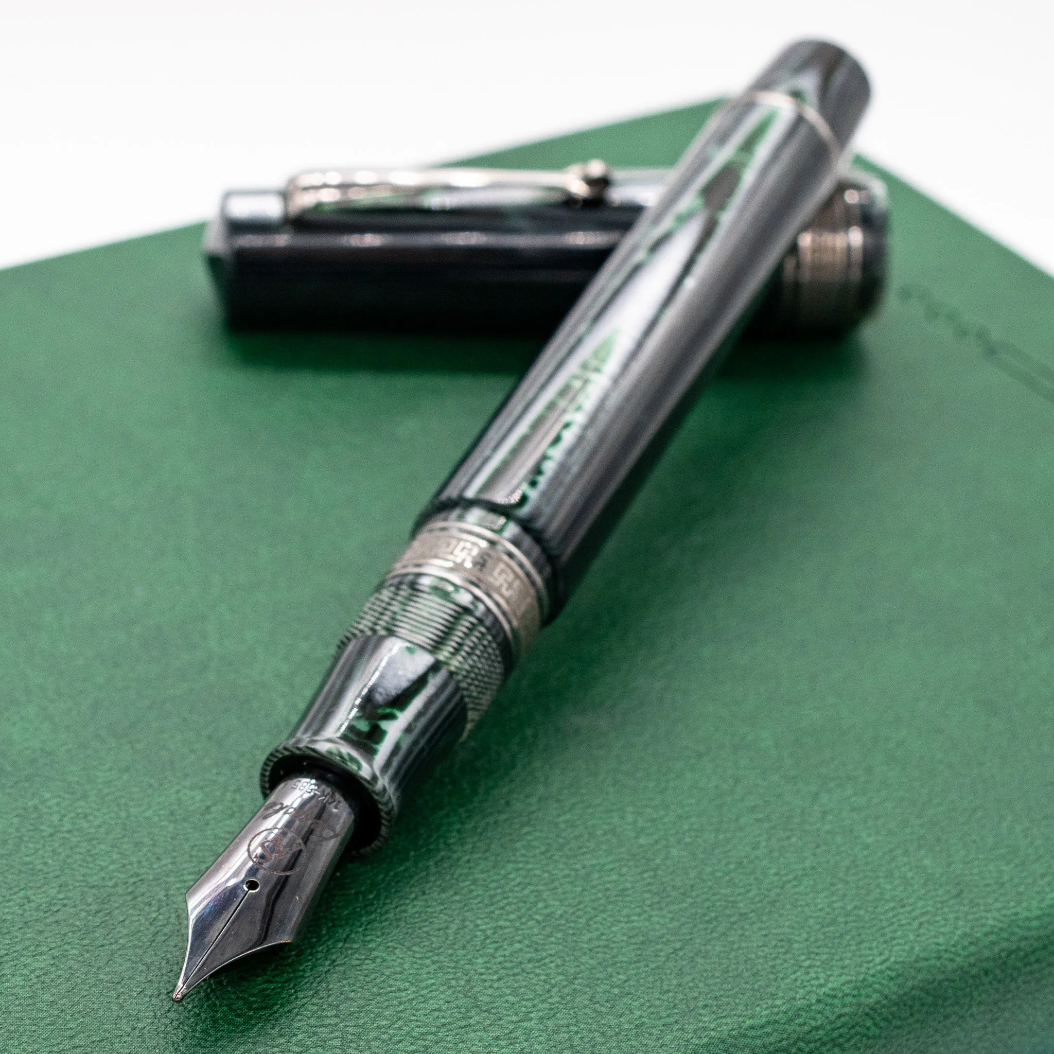 ASC Bologna Extra Arco Verde China Bespoke Fountain Pen