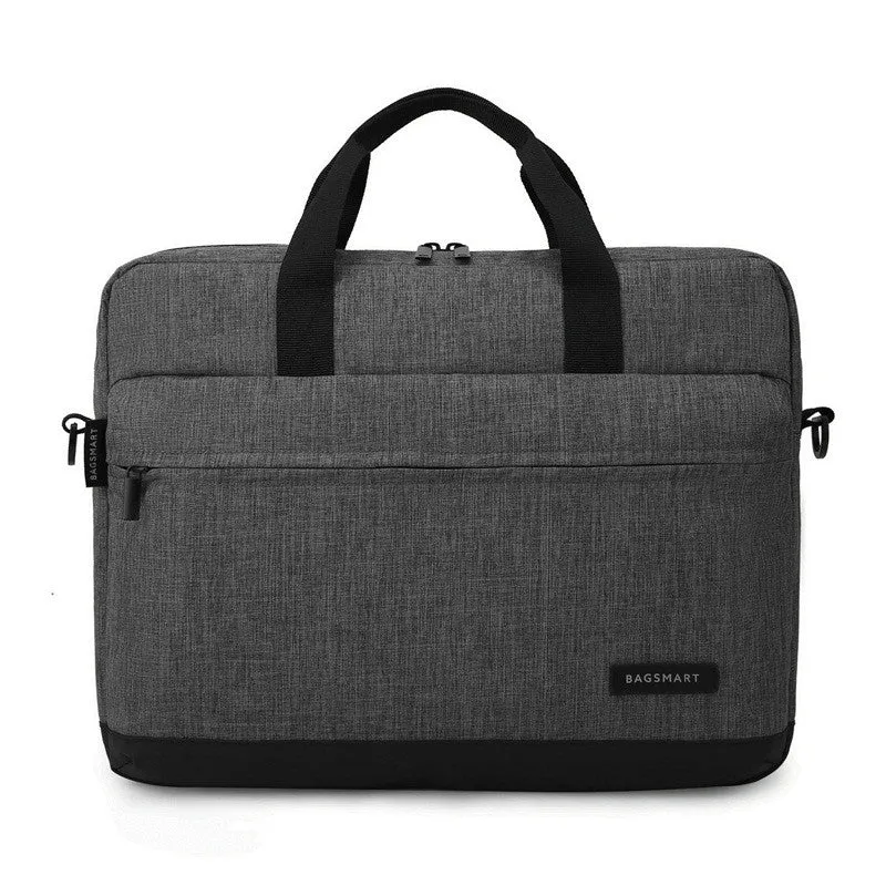 BAGSMART New Men 15.6 Inch Laptop Briefcase Bag Handbag Mens Nylon Briefcase Men's Office Bags Business Computer Bags