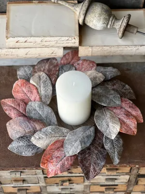 Bespoke Magnolia Candle Ring | 15" | CLEAN UP SPECIAL!  $2.95 - Last 72pcs!