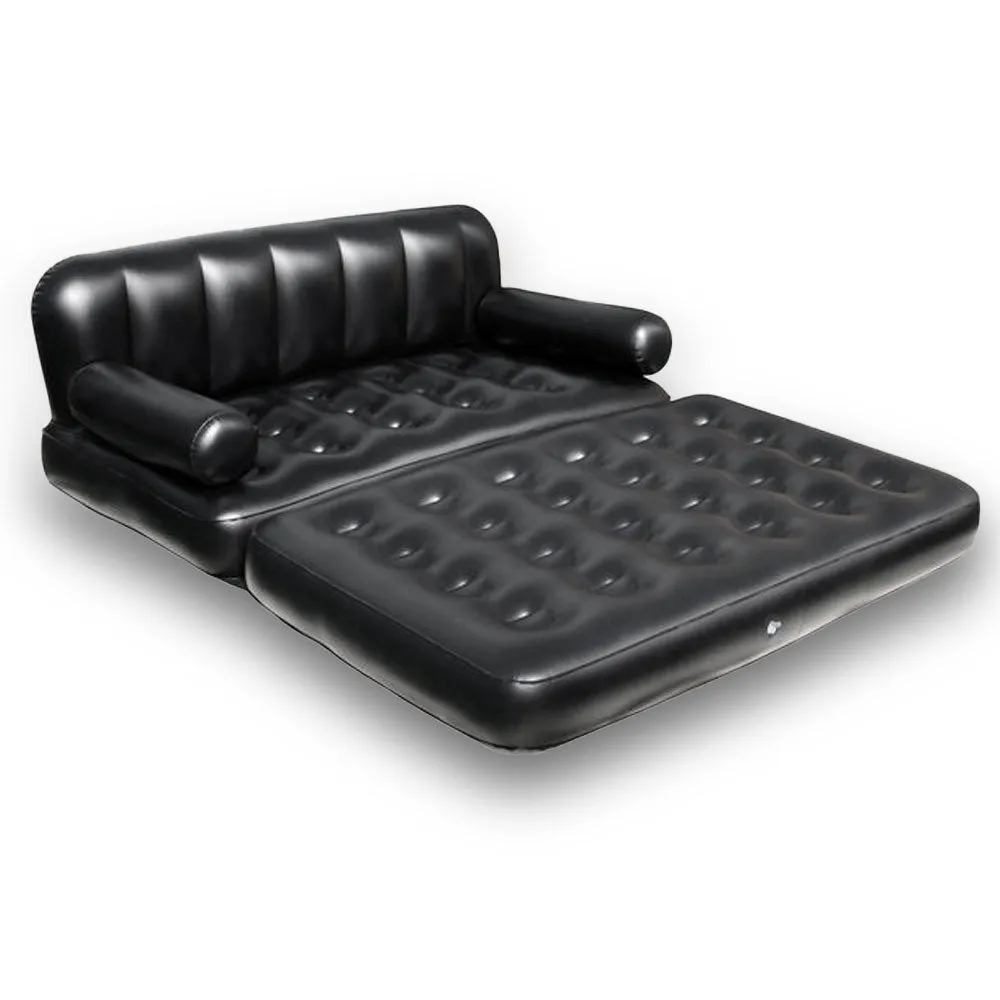 Bestway Inflatable 5 in 1 Multi-functional Couch - black