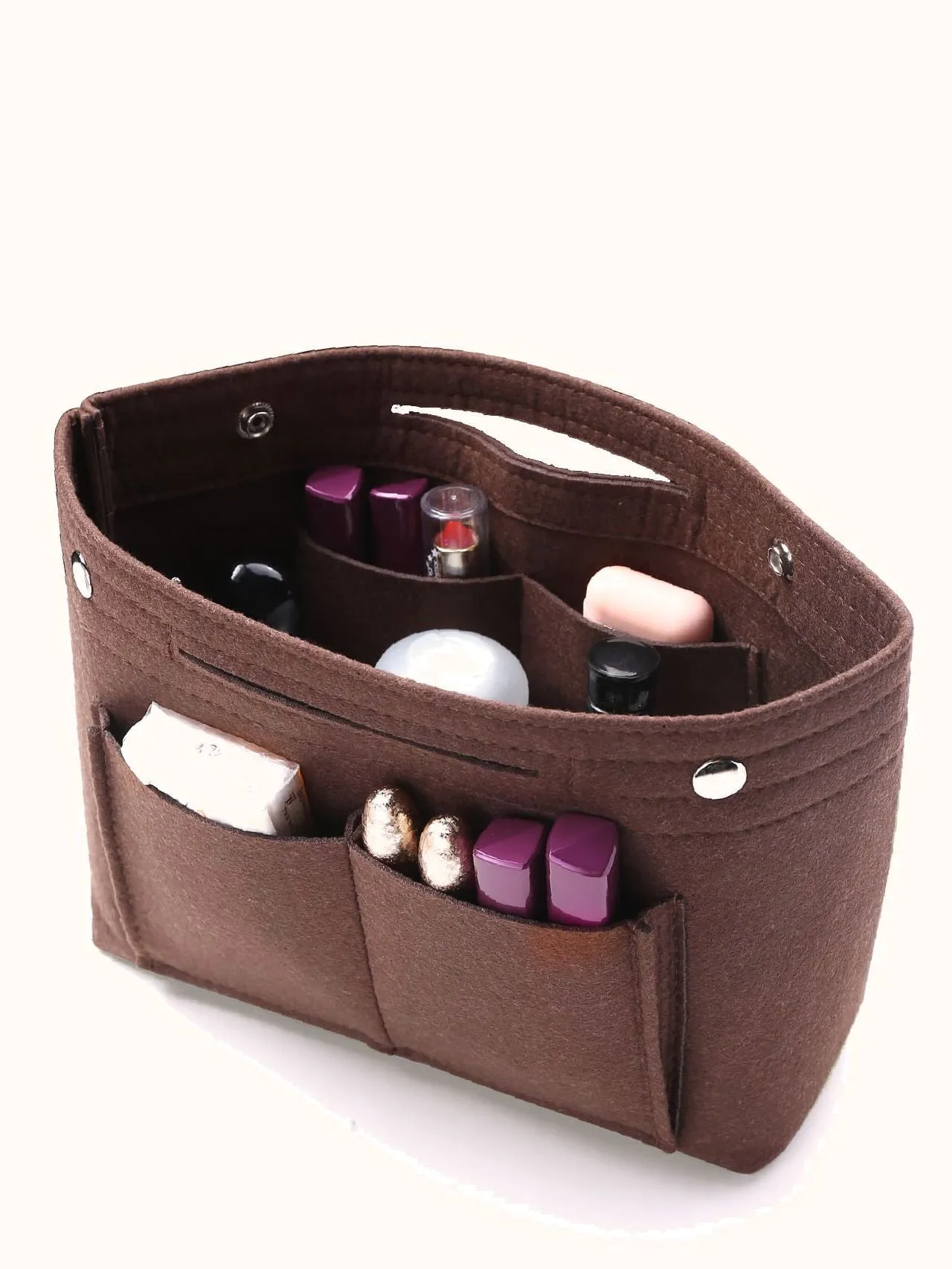 binfenxie - Minimalist Studded Decor Bag Insert  - Women Tote Bags