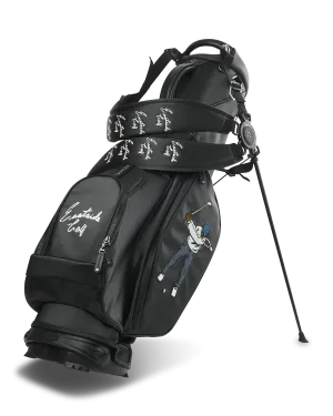 Black Eastside Golf Stand Bag