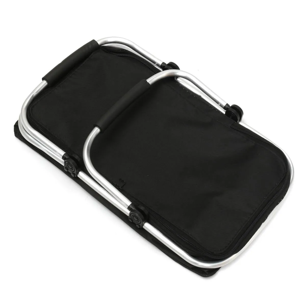 Black Folding Picnic Camping Bags Insulated Cooler