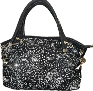 Bling studded gold ring purse