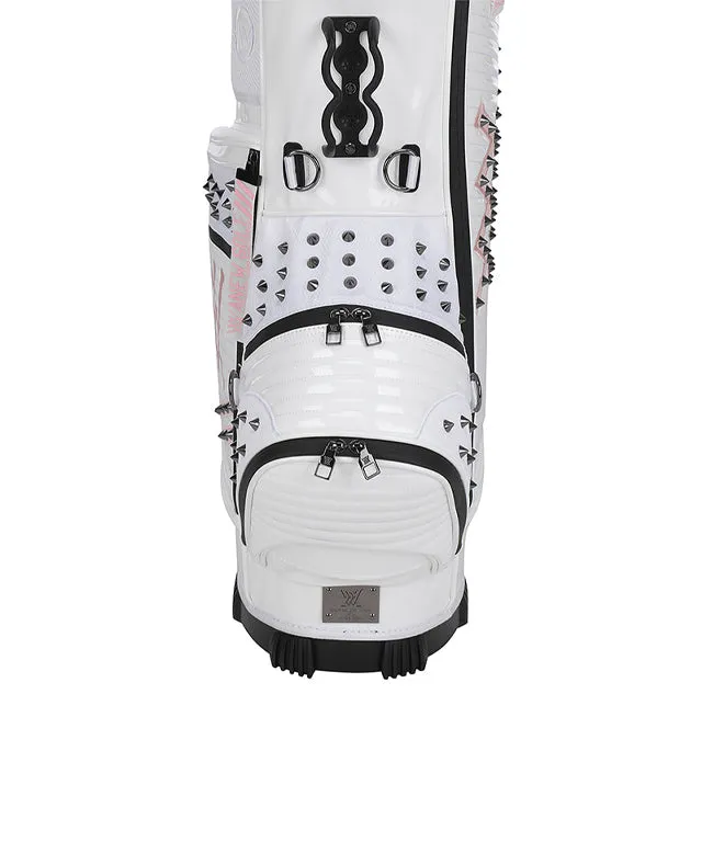 Blossom Stand Bag - White