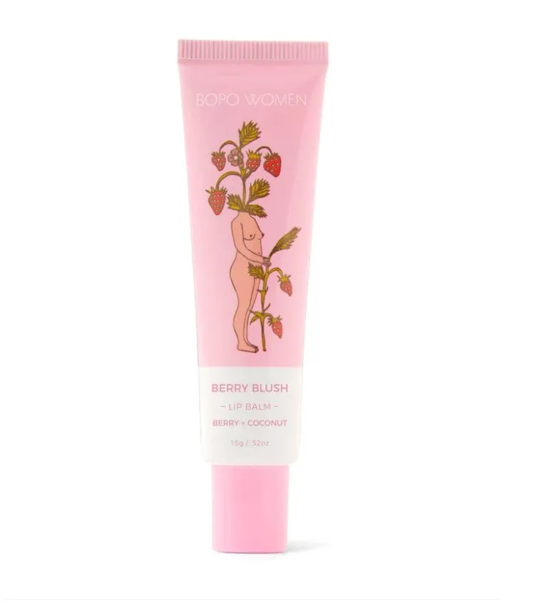 Bopo Berry Blush Lip Balm