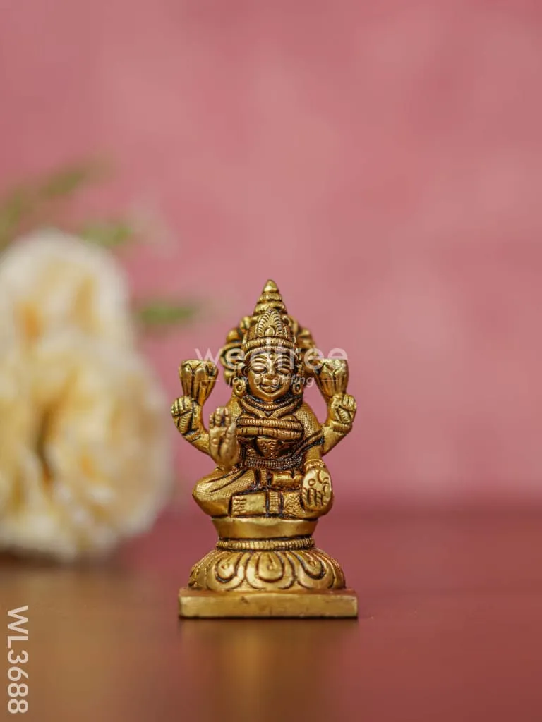 Brass Lakshmi Ganesha Saraswathi - Set of 3 - WL3688
