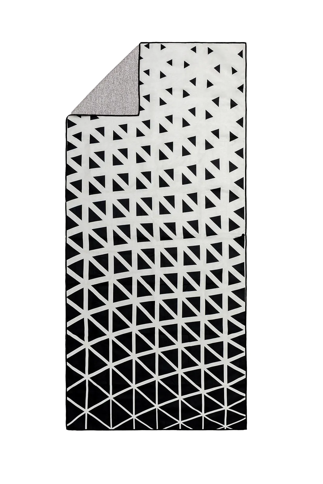 Bundle - Black/White Gym Towel & Pouch