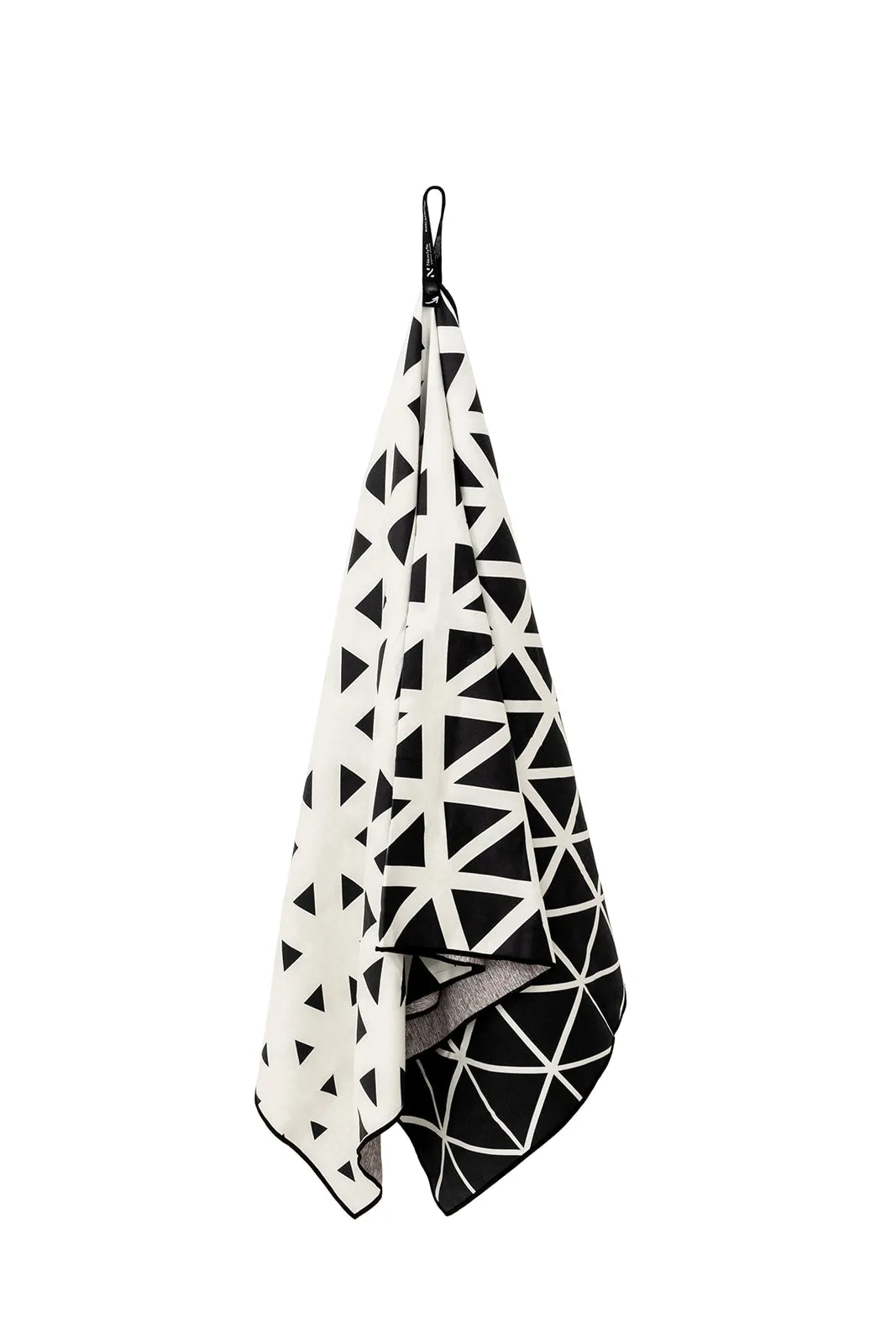 Bundle - Black/White Gym Towel & Pouch