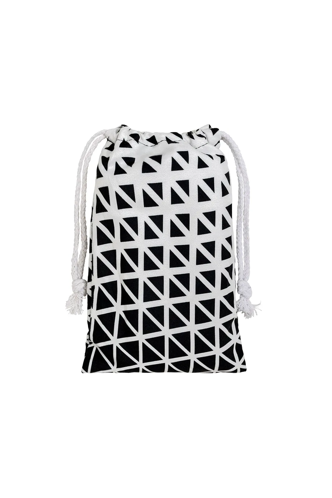 Bundle - Black/White Gym Towel & Pouch