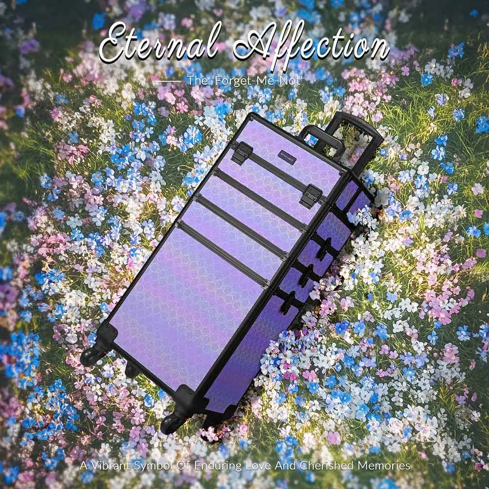 Byootique ForgetMeNot 4 in 1 Rolling Makeup Case