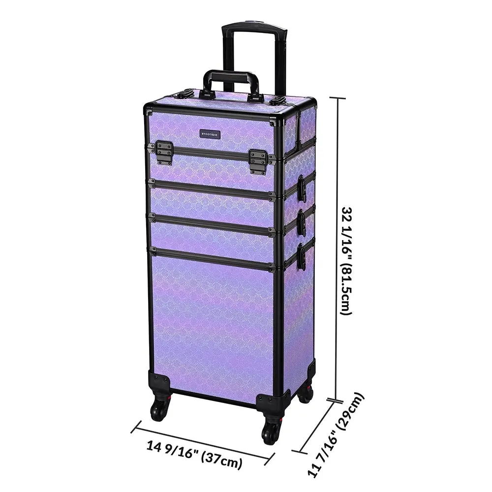 Byootique ForgetMeNot 4 in 1 Rolling Makeup Case