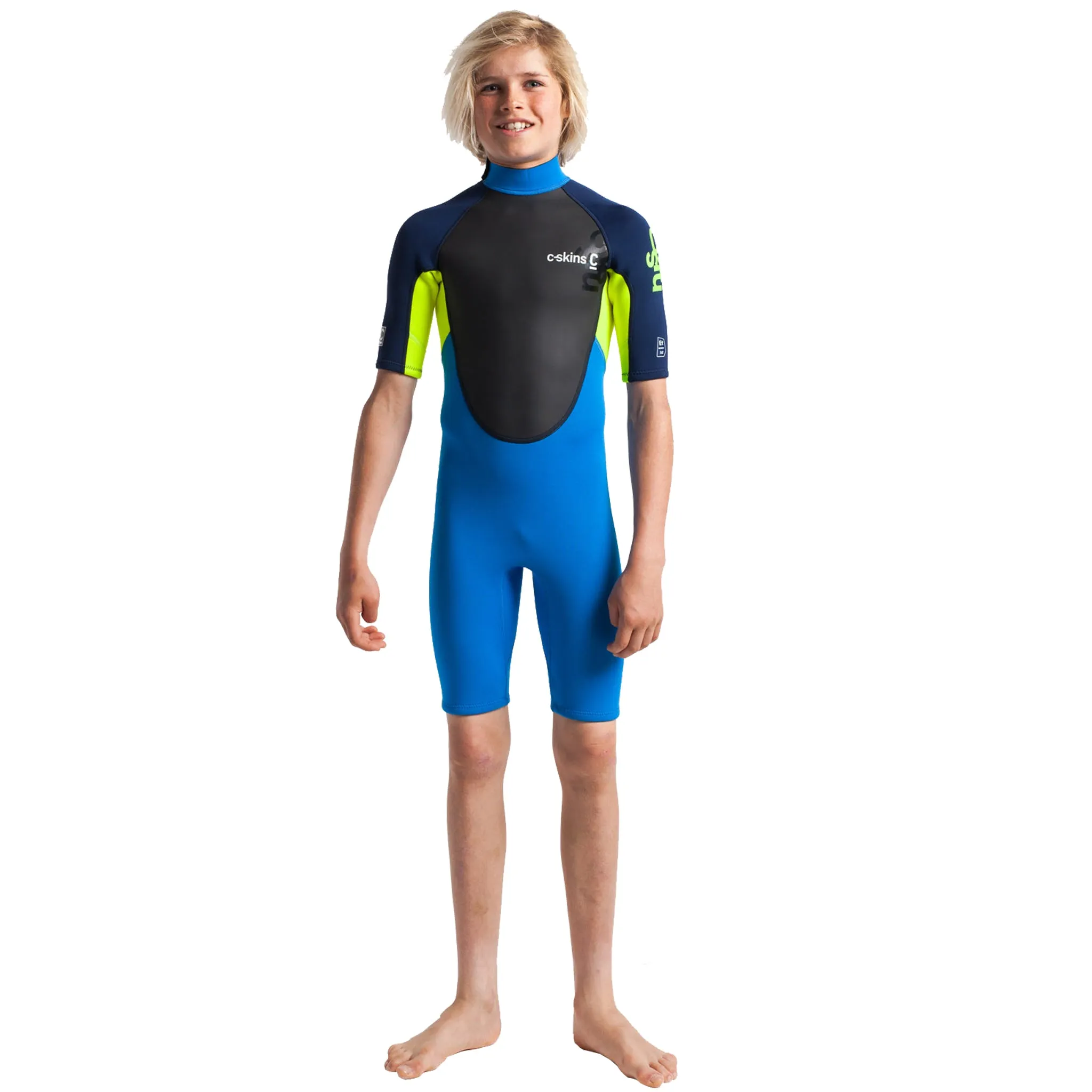 C-Skins Element Junior Boys and Girls 3/2mm Shortie Wetsuit