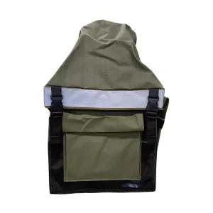 Canvas Mining High Top Reflective Crib Bag Green