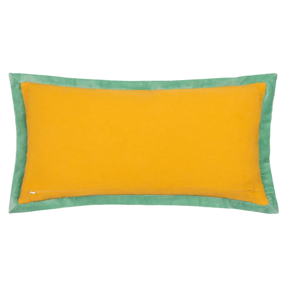 Casa Cushion Ochre/Marine