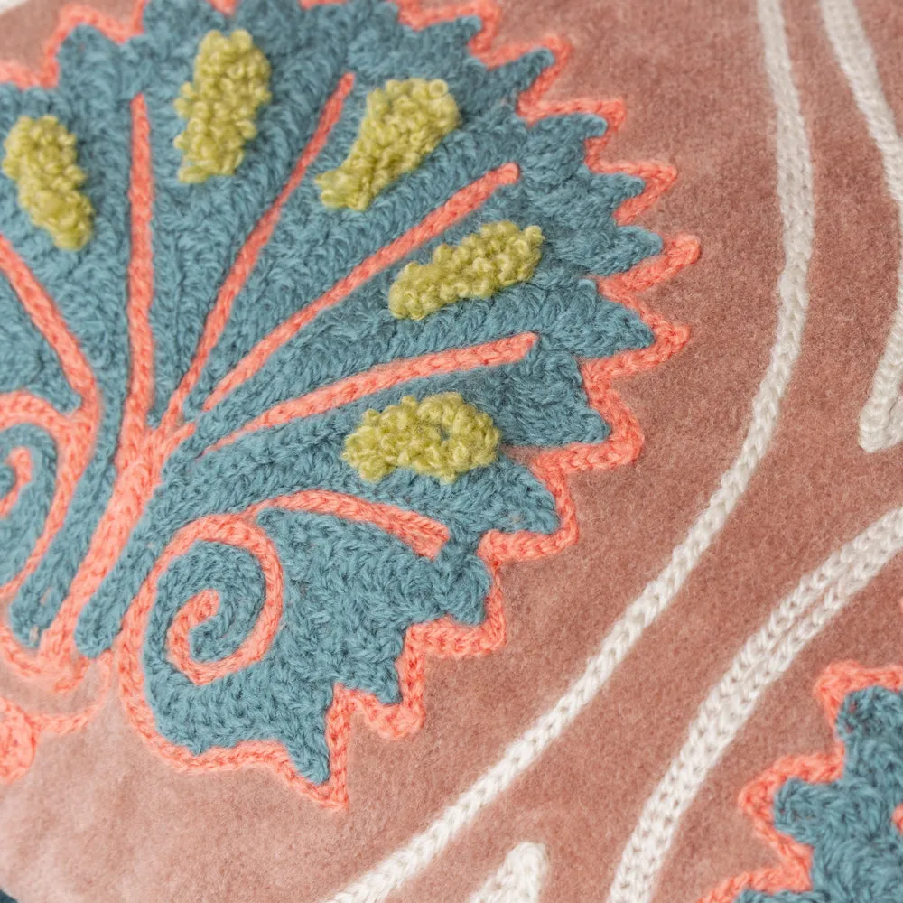 Casa Cushion Rose/French Blue