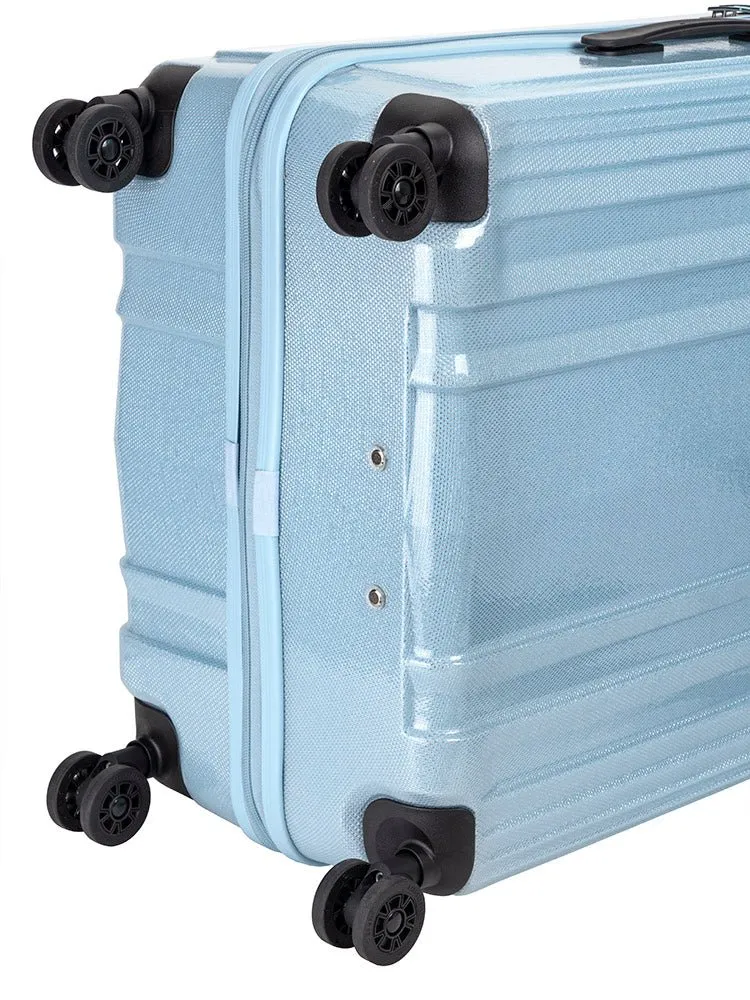 Cellini Compolite Large 4 Wheel Trolley Case | Blue