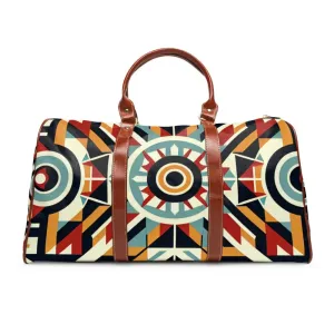 Charlie Geometrix - Retro Travel Bag