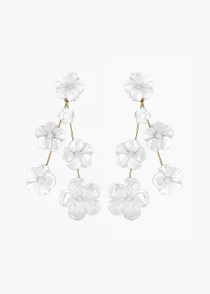 Coralia Earrings -- Mother of Pearl