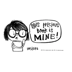 Custom Precious Book Stamp - GIRL