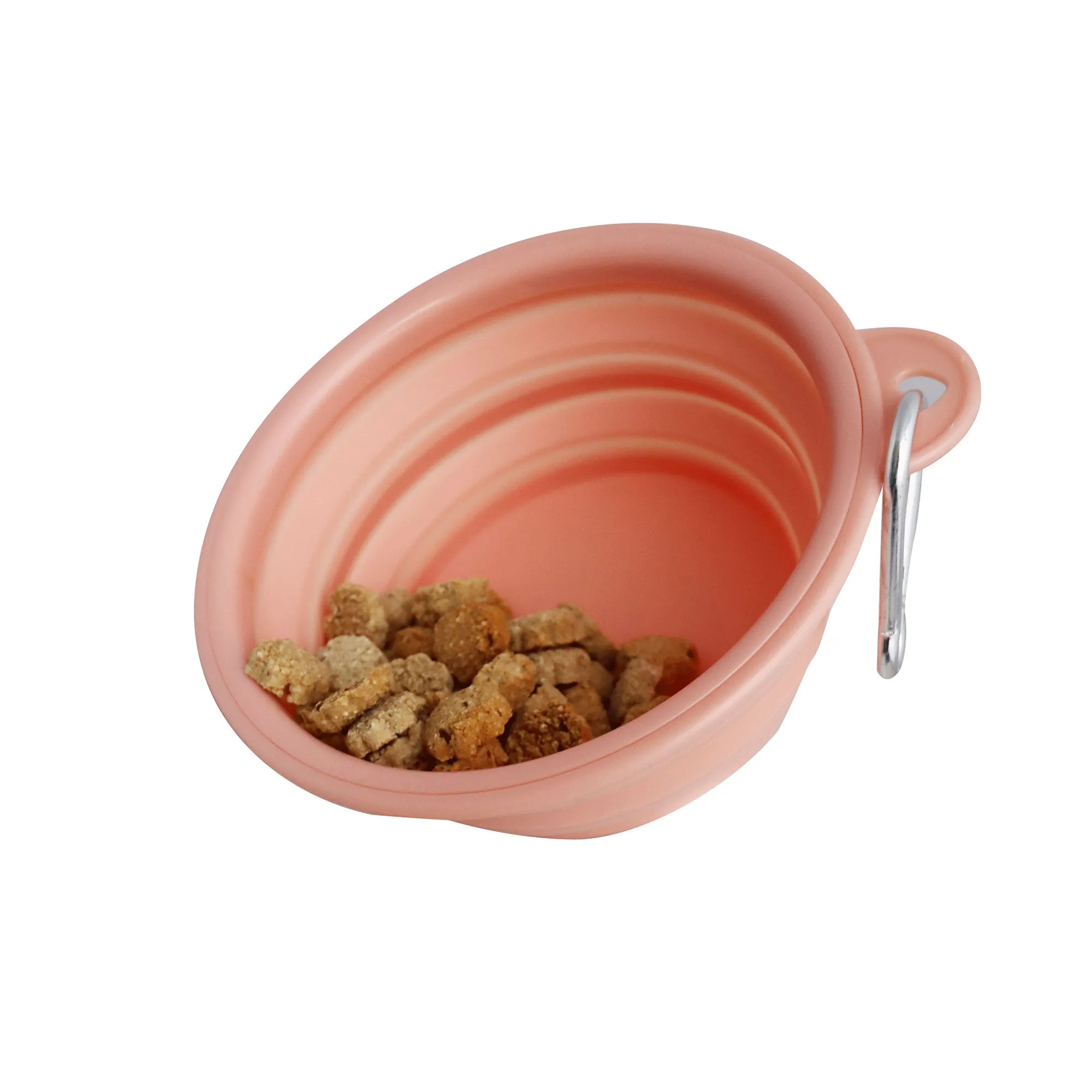Dan & Sam - Collapsible Travel Bowl Blush (Large)