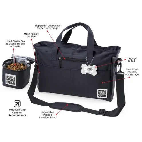 Day Away Tote Bags ~ Black