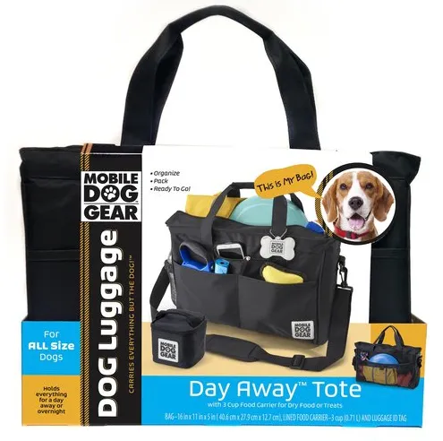 Day Away Tote Bags ~ Black