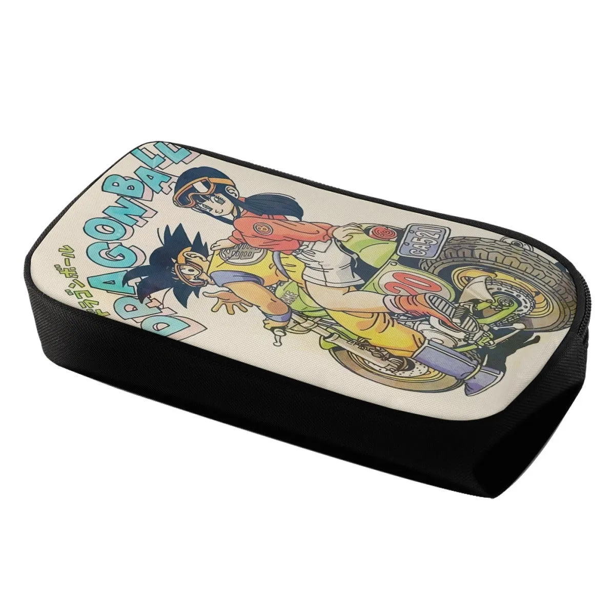 DBZ Goku Chi Chi Biker Motorbike Glasses Cool Design Streetwear Pencil Bag