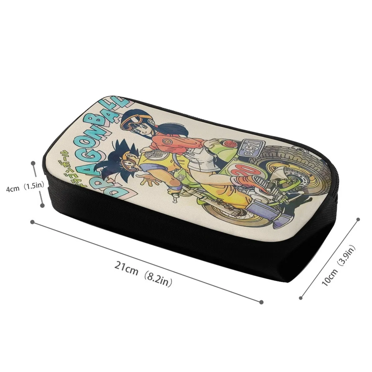 DBZ Goku Chi Chi Biker Motorbike Glasses Cool Design Streetwear Pencil Bag